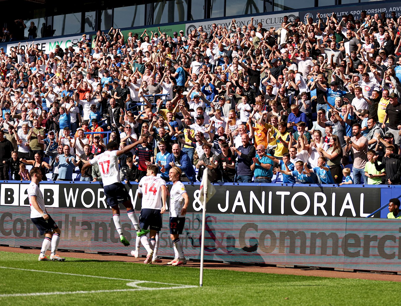 Dempsey crowd celebration.jpg