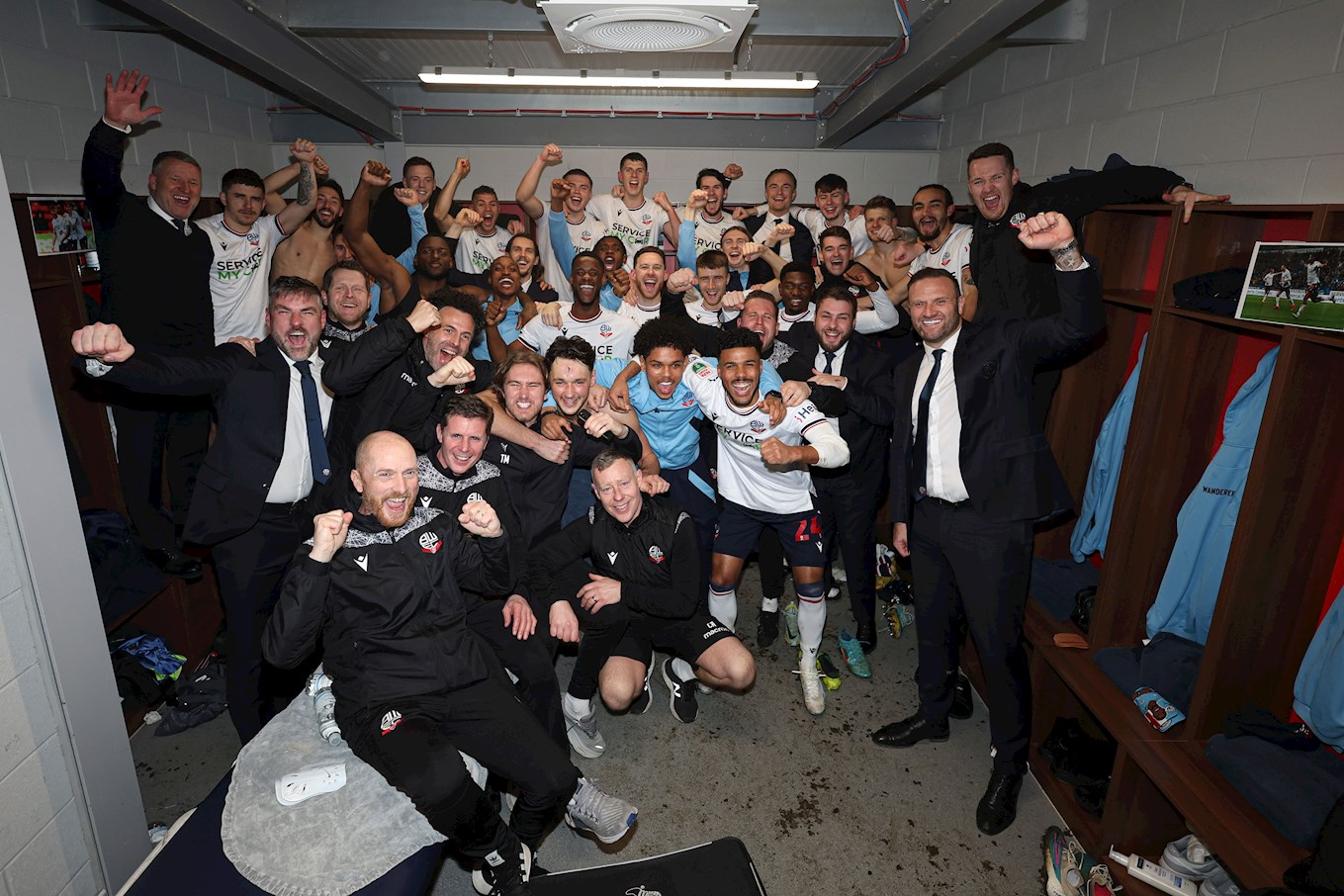 Dressing room celebration.jpg